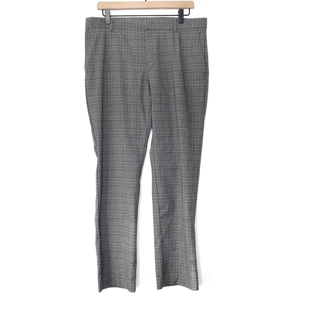 TOMMY HILFIGER Plaid Dress Pants 34 x 30